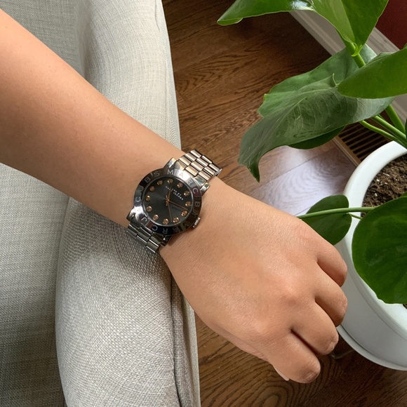 Watch - MARC by MARC JACOBS Gun Metal Grey. No box. - Picture 1 of 7